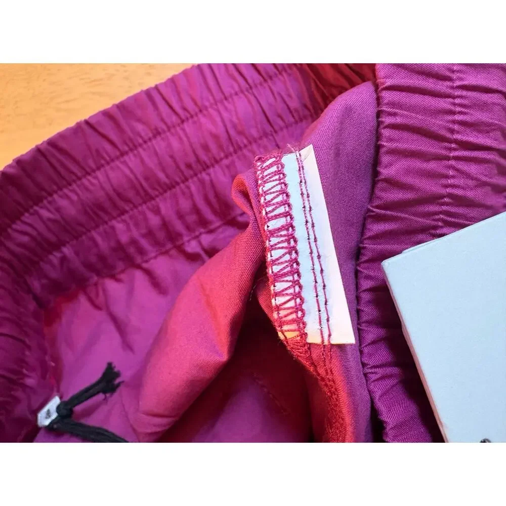 Marant Magenta Nylon Parachute Ezra Track Pants Streetwear Gorpcore Utility